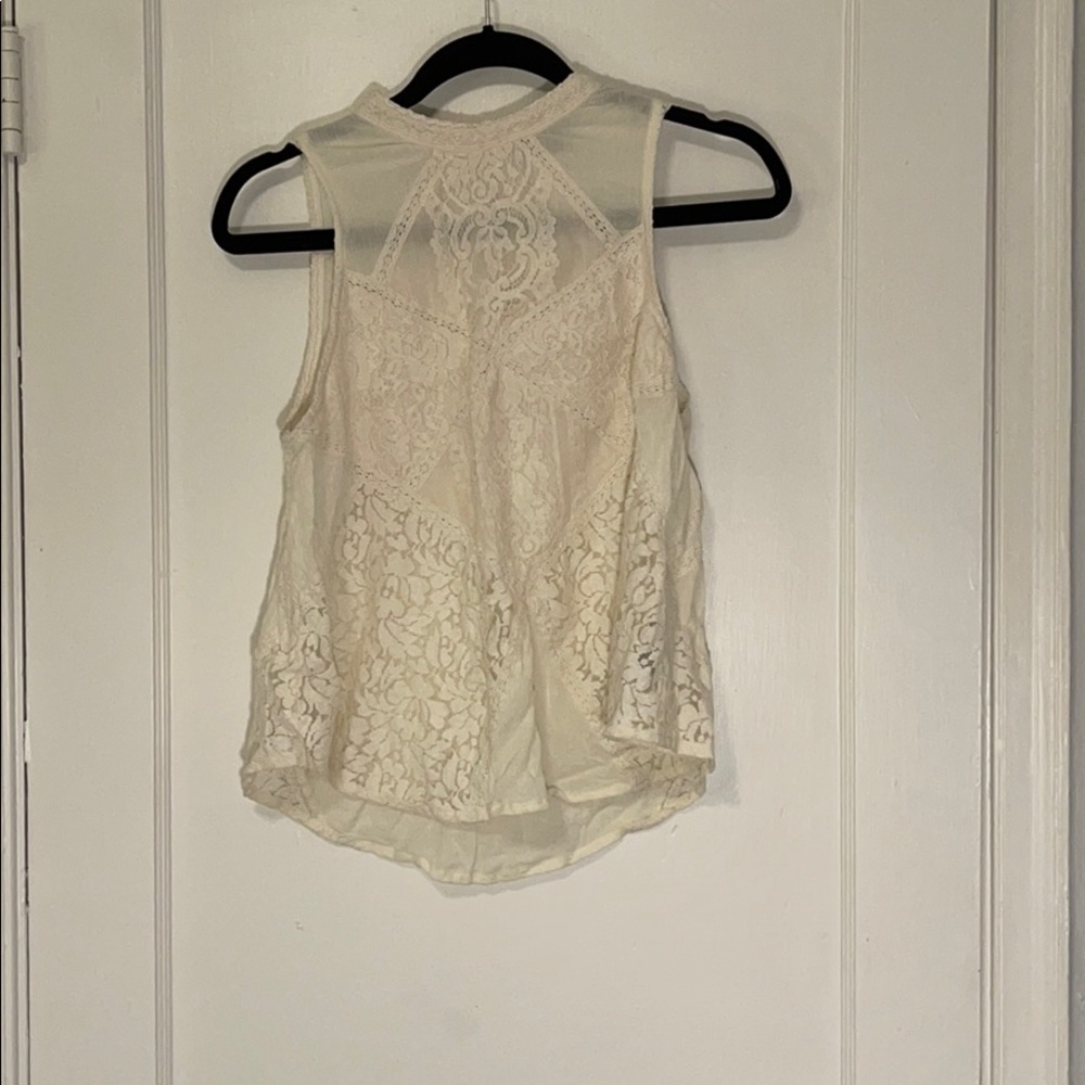 American eagle off white tank